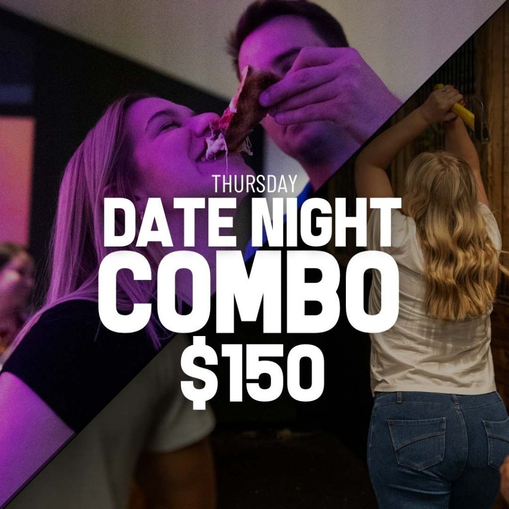 Thursday: Date Night Combo: 2 All Access Passes and Single Top Large Pizza for $150