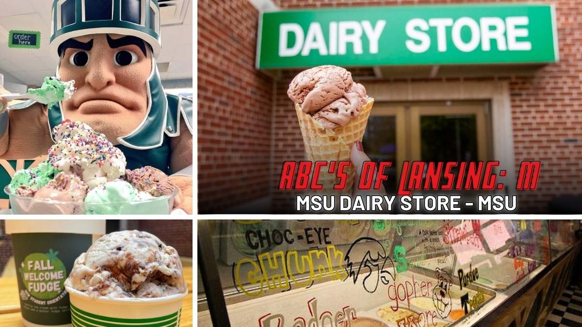 abcs of lansing M msu dairy store on campus
