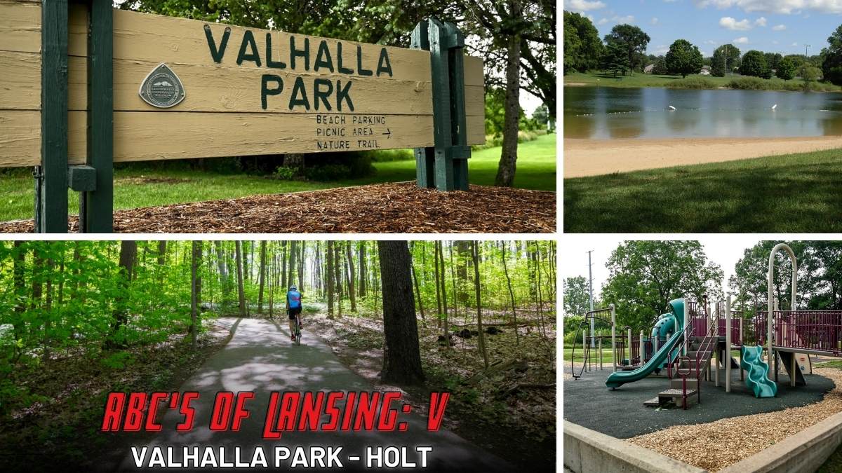 nice parks lansing abcs of lansing valhalla park