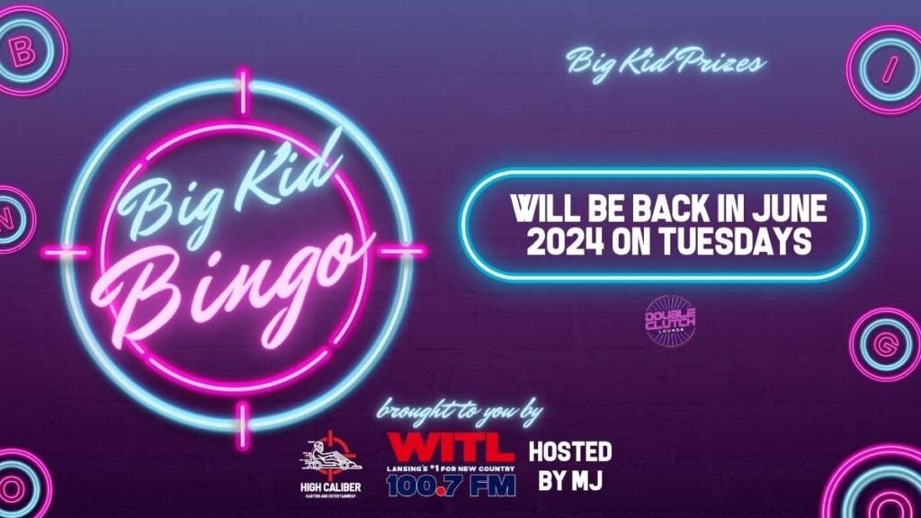 Big Kid Bingo