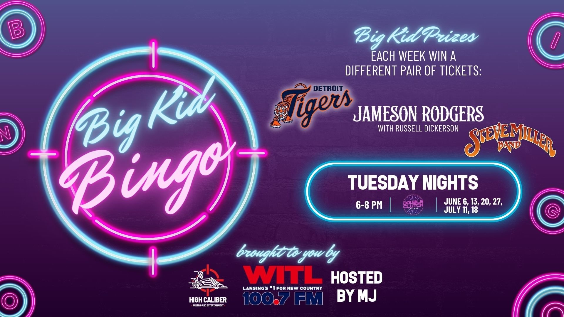 big kid bingo WITL 100.7