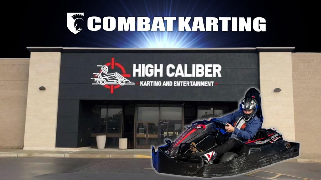 combat karting only at high caliber karting and entertainment
