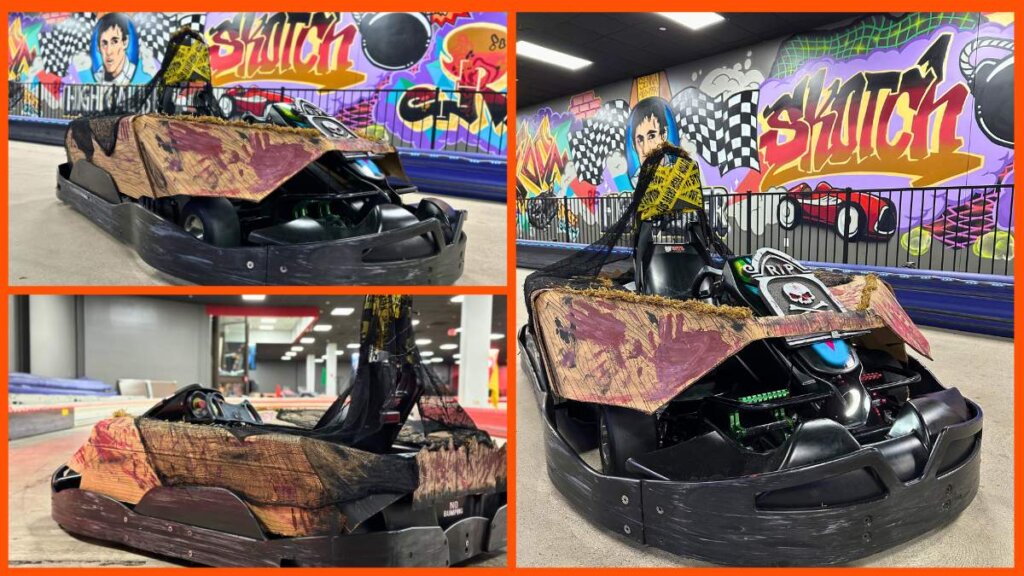 Casket races at high caliber karting