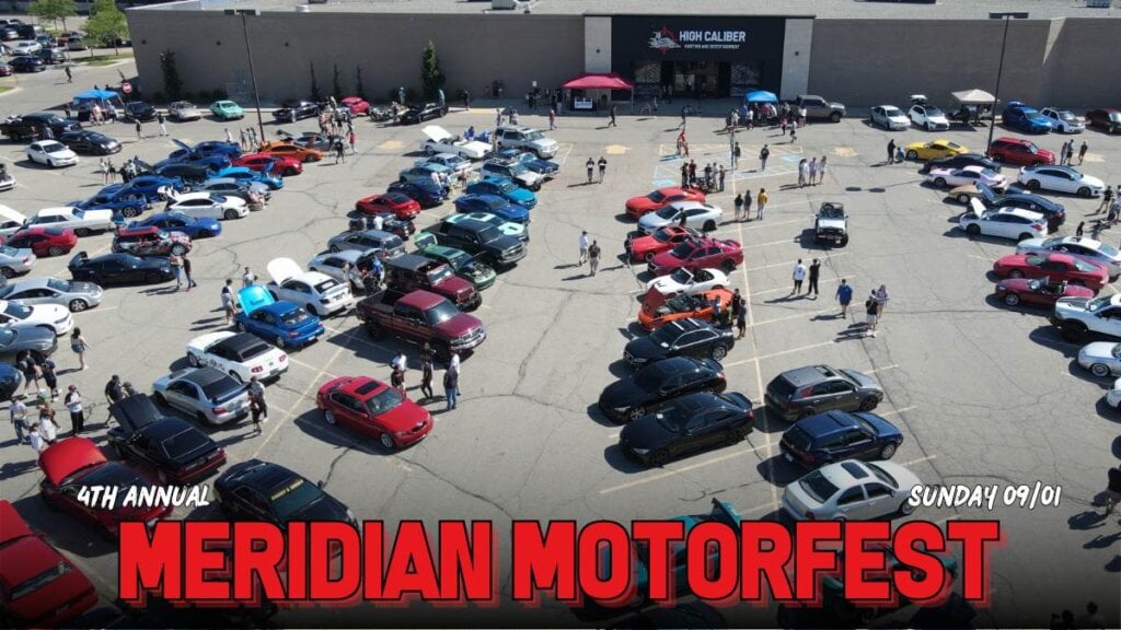 car show at high caliber meridian motorfest