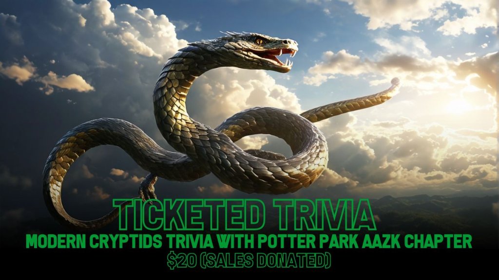 Special cryptid trivia night hosted by potter park AAZK Chapter