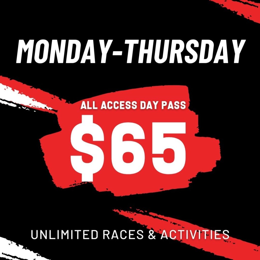 All Access Day Pass Monda-Thursday