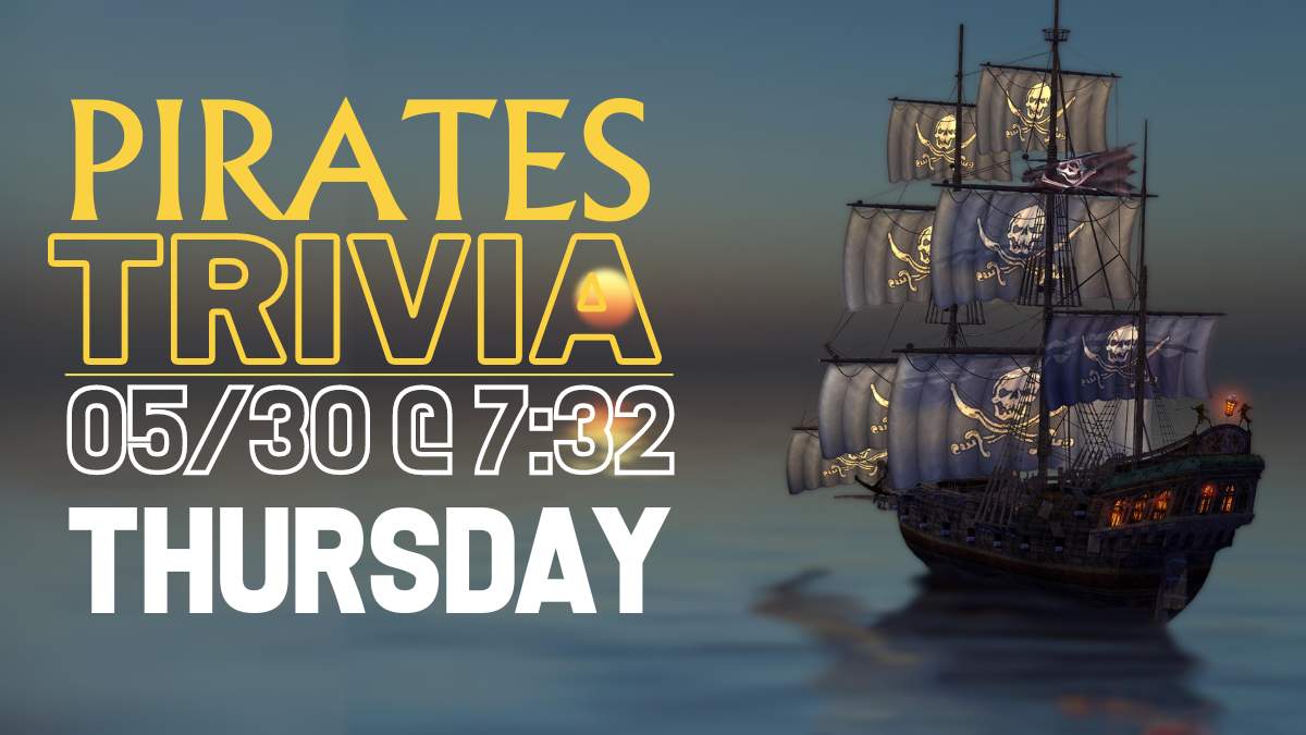 Pirates trivia may 30