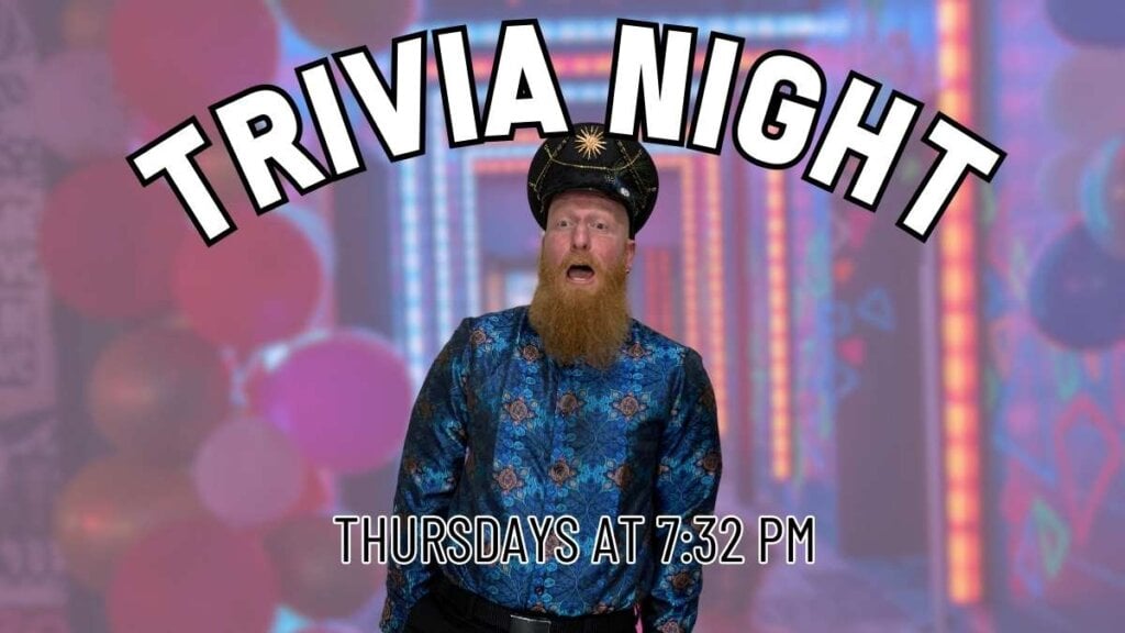 themed trivia every week at high caliber karting