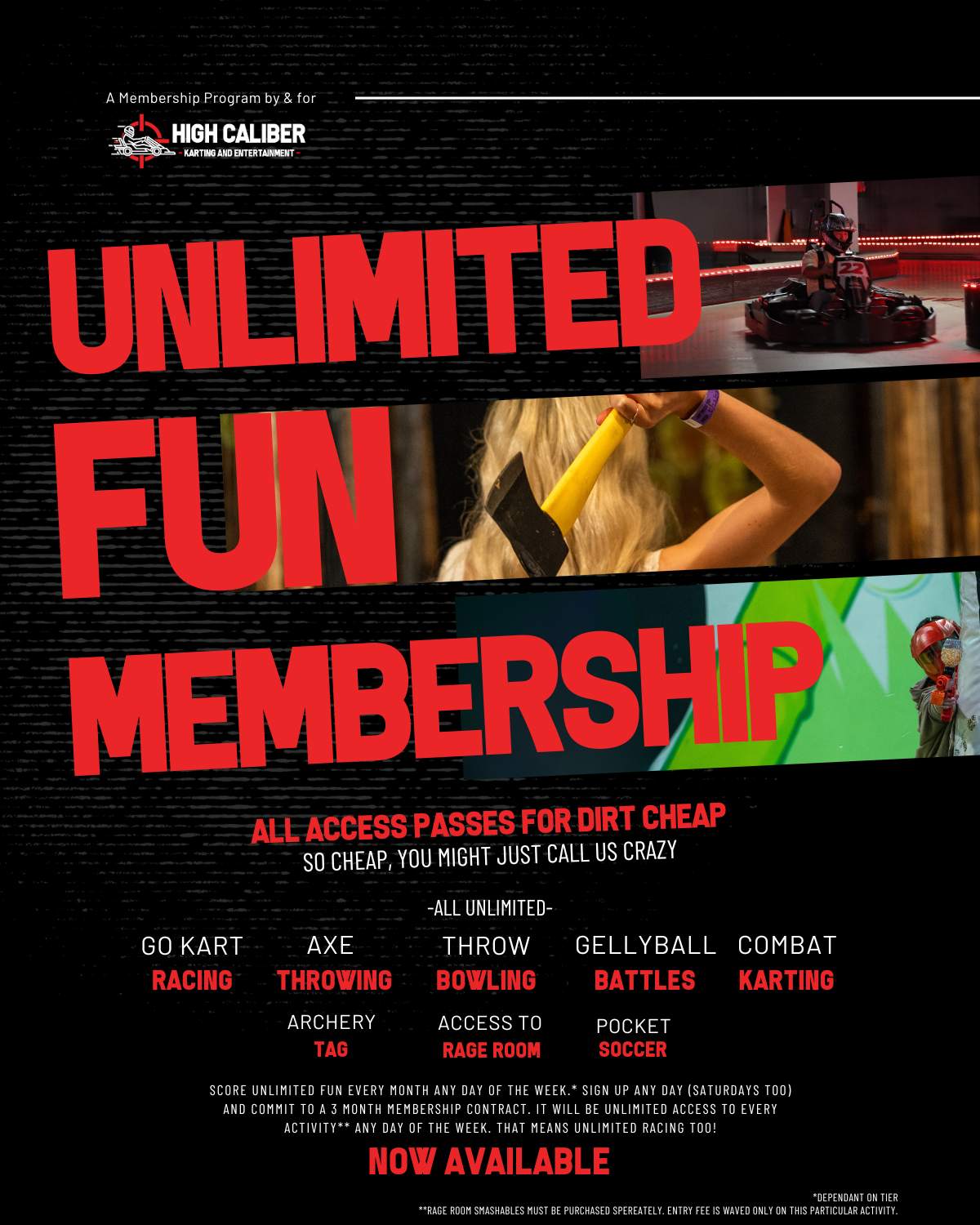 MEMBERSHIP AT HIGH CALIBER