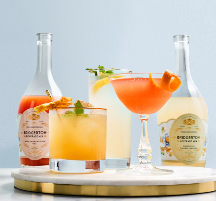 Blood Orange Blossom Fizz (Cocktail)