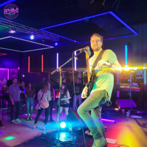 JP and the Energy at Double Clutch Lounge, Front man JP