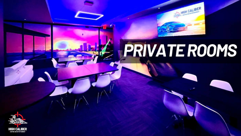 PRIVATE ROOMS FOR AWARDS AT HIGH CALIBER